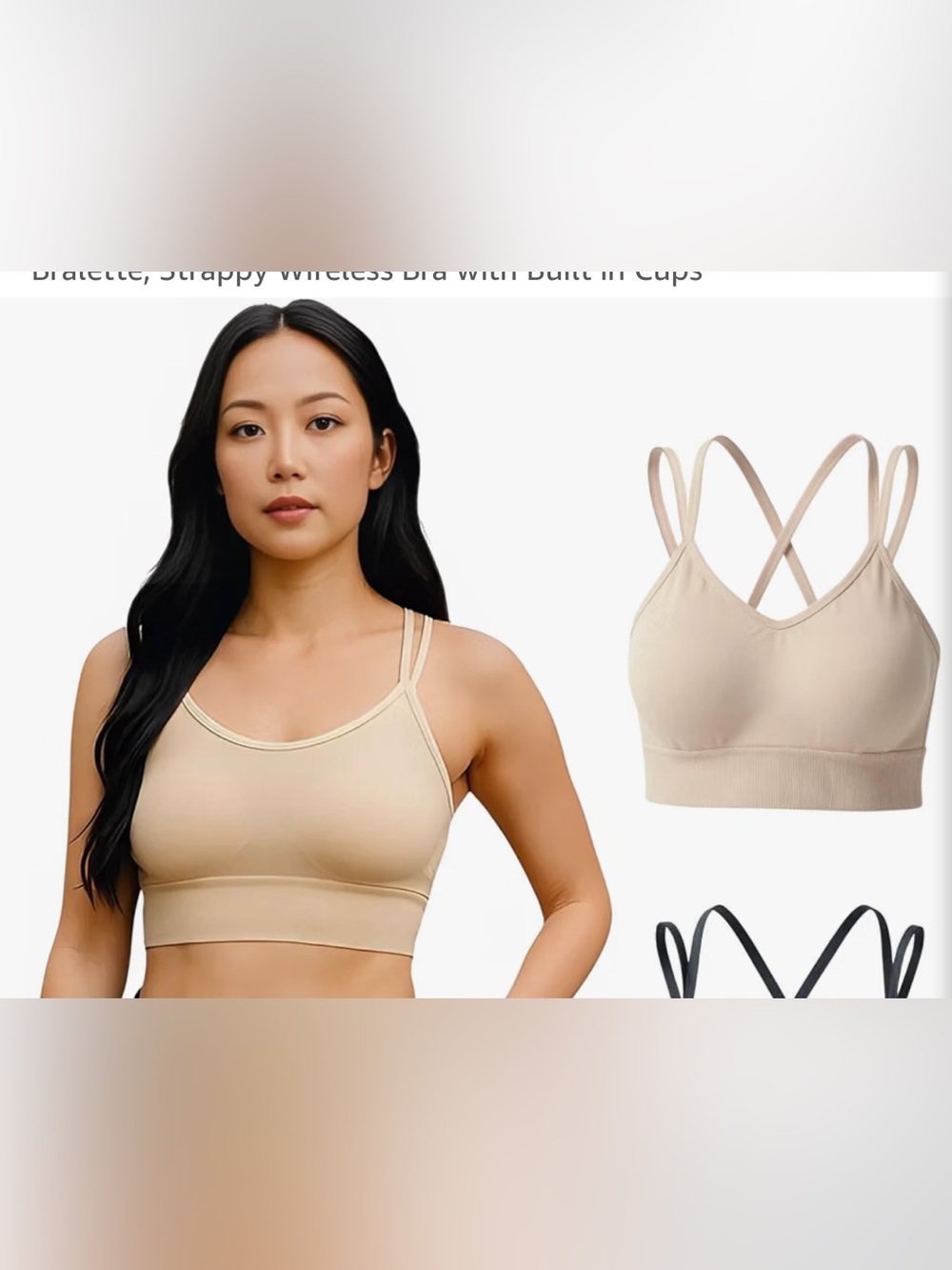 Rezyle sewn in pads sports bra